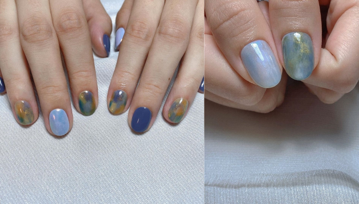 春夏美甲款式2023_夏天美甲款式